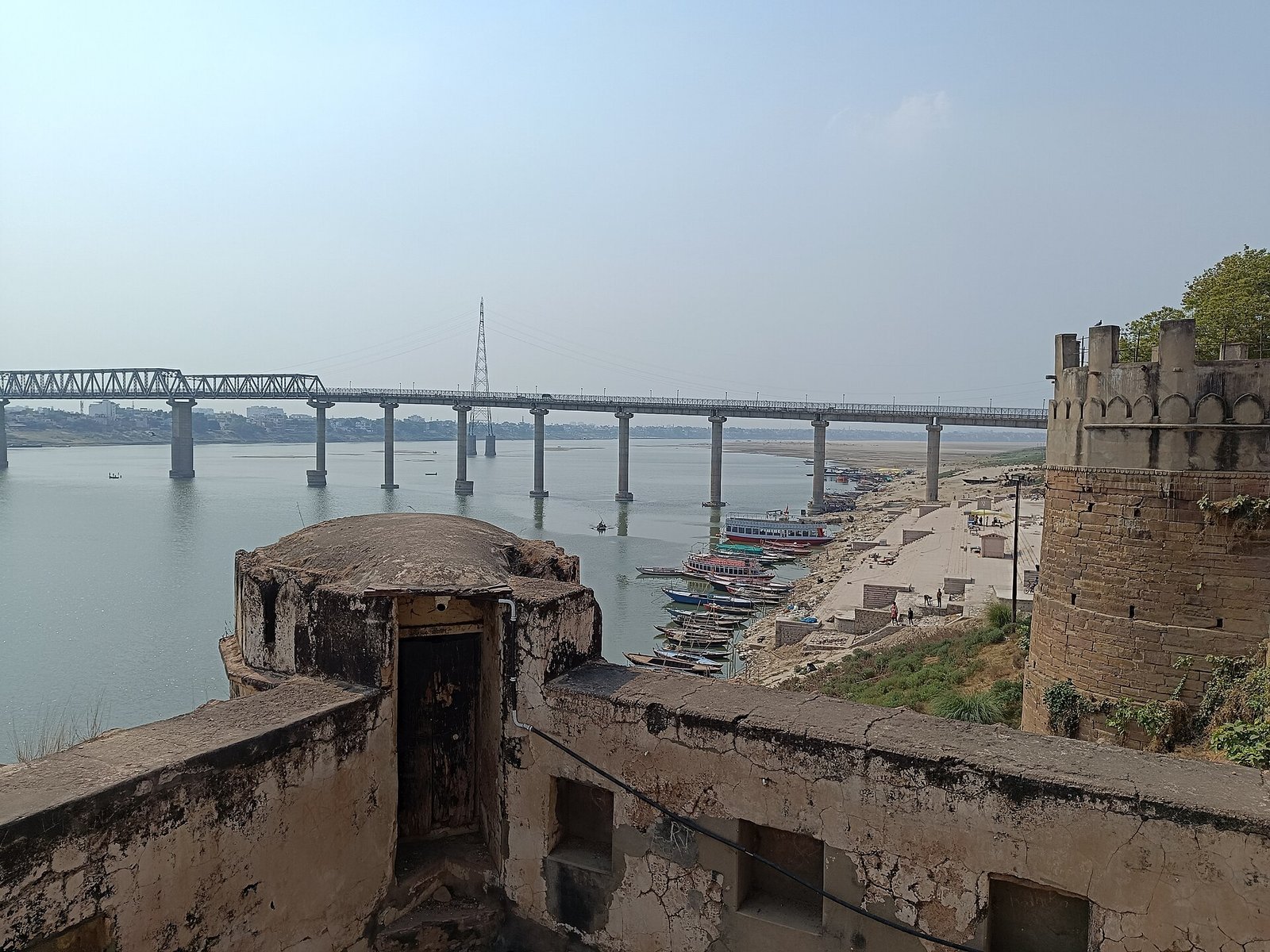 Ramnagar Fort across the Ganga